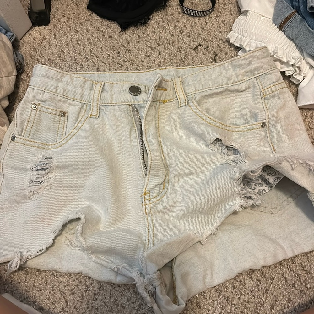 jean shorts